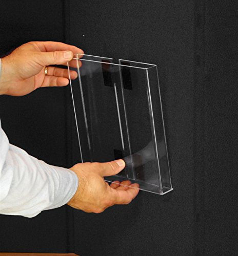 Displays2Go 3-Panel Trifold Tabletop Display Board, 54 x 30 - size: 54"