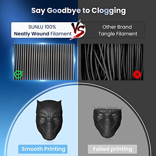 SUNLU PLA Plus Filament 1.75mm Transparent 1KG - color: 1000g-pla Plus Transparent, size: 1 kg