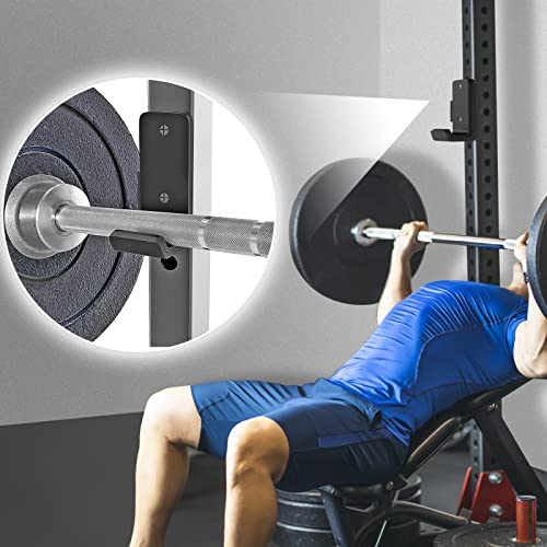 SELEWARE Heavy Duty J Hooks for Power Rack, 2" x 2" Tube, 5/8" Holes - color: For 5/8" Hole of 2x2 inch Rack