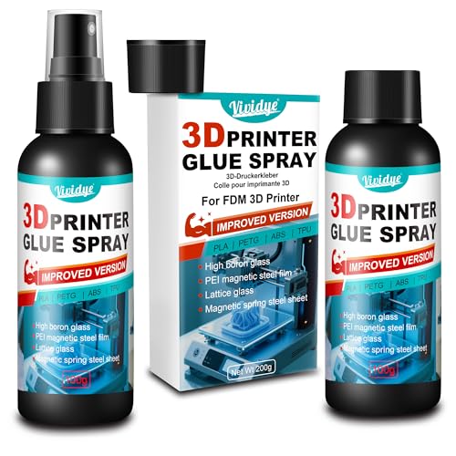 3D Printer Glue - 7oz/200ml Professional 3D Printer Bed Adhesive