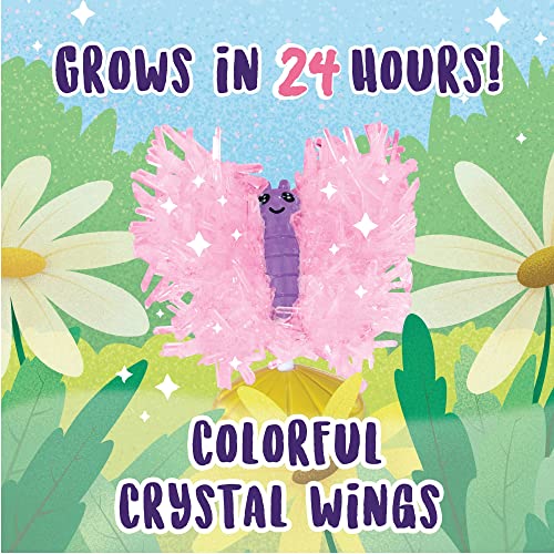 MindWare Sparkle Formations Crystal Butterflies Science Kit with Crystal