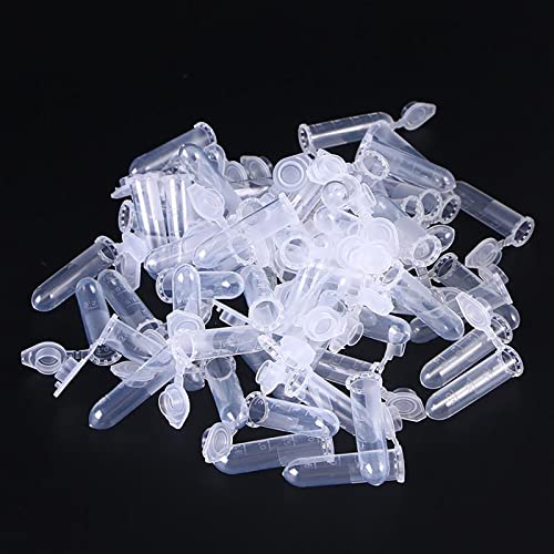 2ml 500 Pcs Microcentrifuge Tubes with Snap Cap Polypropylene - size: 2ml-500pcs