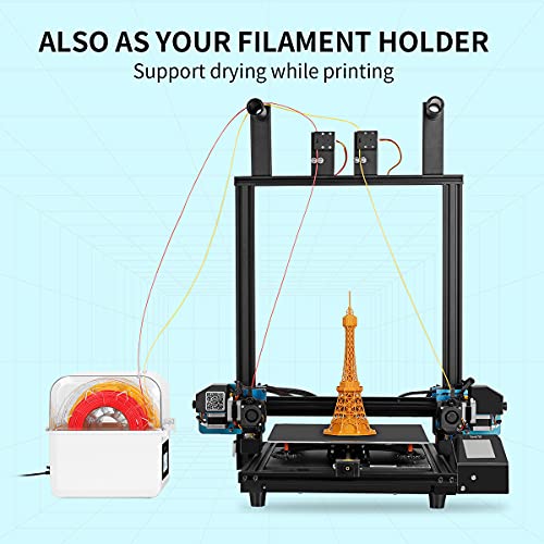Sovol Filament Dryer 2026, SH01 Filament Dehydrator 3D Printer Spool Holder - color: White, size: 2 KG