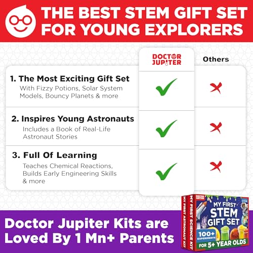 Doctor Jupiter My First STEM Gift Set for Kids Ages 4+, Birthday Gift - style: My First Stem Gift Set: 5+