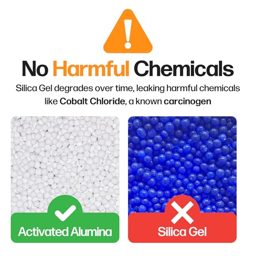 Activated Alumina Desiccant Beads for 3D Printer Filament Reusable (2lb) - size: 2lb