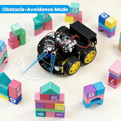 LAFVIN R3 Camera Smart Robot Car Compatible with Arduino IDE with Tutorial
