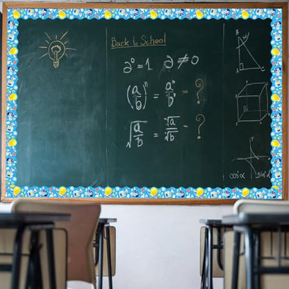 65 Feet Science Bulletin Board Borders Decoration for Classroom