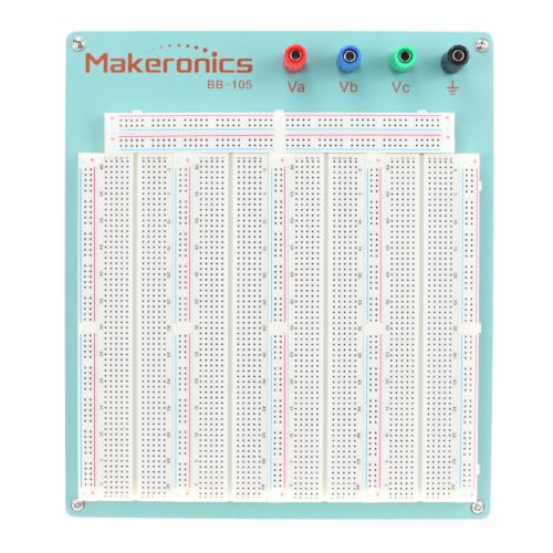Makeronics 3220 Tie-Points Solderless Breadboard Blue