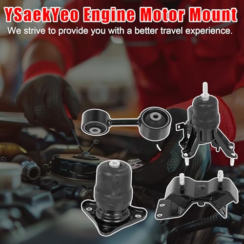 4pcs Engine Motor Mount Set Compatible with Toyota Camry 1992-1996 L4 2.2L