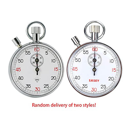 Mechanical Stop Watch Sports Chronograph Running Timer Handheld Stopwatch (SXJ806) - color: Sxj806