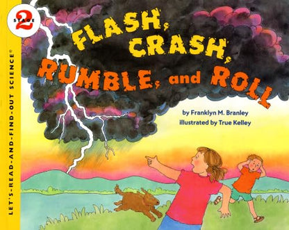 Flash, Crash, Rumble, and Roll: A Colorful STEM Picture Book about Thunderstorms and Lightning for Kids (Ages 4-8)