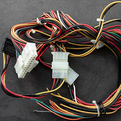 460 Pcs JST-XH 2.54mm Connector Kit, 2.54mm Male and Female 2/3/4/5/6 Pin Header Housing Connector Adapter Plug, JST-XH Terminal Wires Cables Socket Connectors Kit