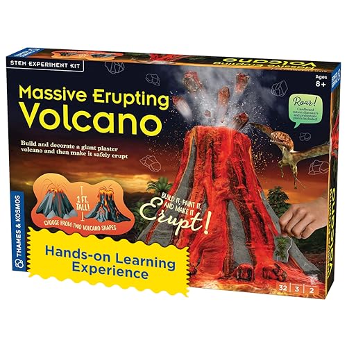 Thames & Kosmos Massive Erupting Volcano | Geology Set