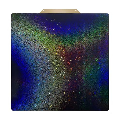 BORDSTRACT Double-Sided Build Plate, PEI Spray + PEY Film Spring Steel Flexible Plate 235x235mm Without Soft Magnetic Base for Most Models of 3D Printer Platforms - style: PEI spray + PEY film 235*235mm
