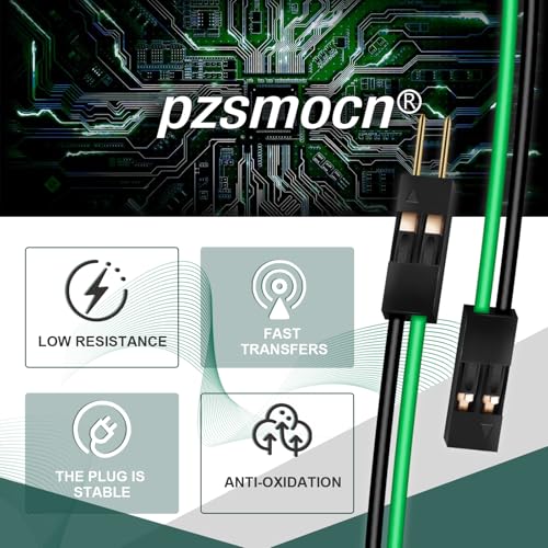 20 Sets / 80 Pcs for Dupont 2.54mm 2-Pin Male-Female Connector Kit - size: 2-Pin, style: Female to Male