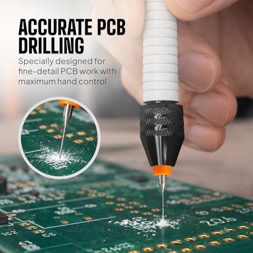 Precision Pin Vise Hand Drill Set, 28 Micro Drill Bits for Jewelry & Resin - style: Precision – 28 Bits