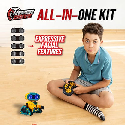 Hyper Drive Smart-Bot Coding Robot Kit for Kids – STEM Robotics Toy with Easy Programming for Beginners – Build, Code & Play Educational Robot