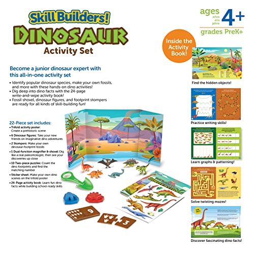 Learning Resources Skill Builders Dinosaur Activity Set - style: Dinosours