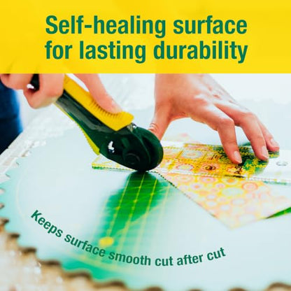 Omnigrid 360 Rotating Self-Healing Cutting Mat, 14 Inch - style: 14"