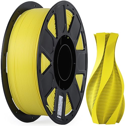 Creality PLA 3D Printer Filament 1.75mm, 1KG, Yellow - color: Yellow Pla, size: 1kg