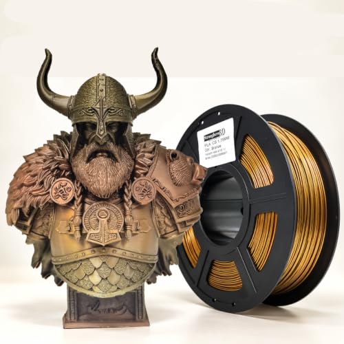PLA Multicolor Bronze Filament 1.75mm,1kg Spool - color: Pla_bro_rm
