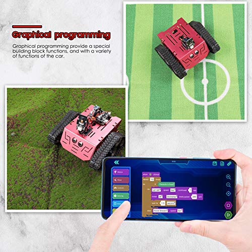 ELEGOO Conqueror Robot Tank and UNO R3 Complete Starter Bundle for STEM