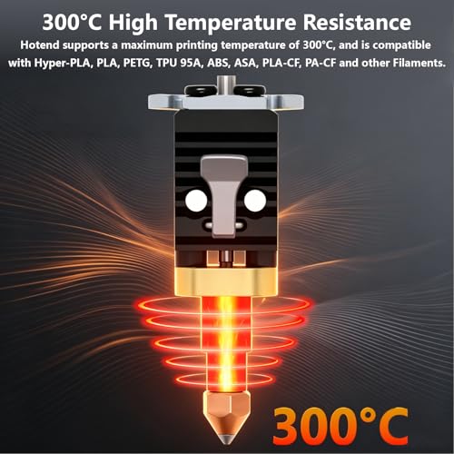 Creality Ender 3 V4 Hotend Ceramic Heating Block Kit, 300℃ High Temperature Resistance Heating Block Kit with Heat Sink and Quick Swap Nozzle for Ender 3 V4 - style: Ender 3 V4