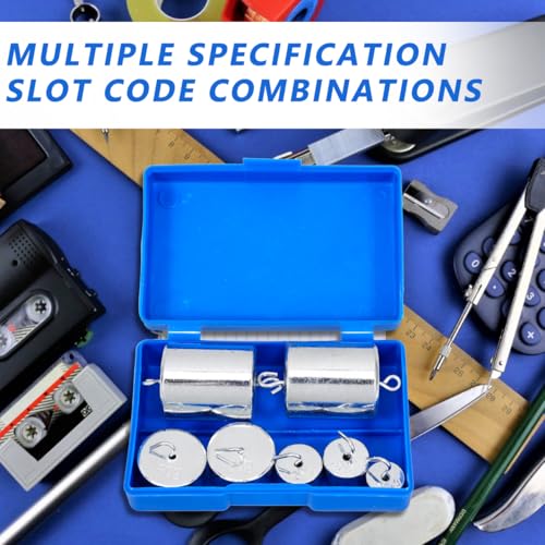 Slotted Weight Set with Hanger 7-piece Pattern Weights