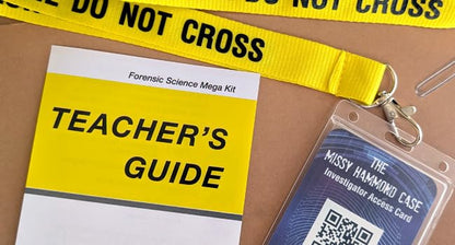 Crime Scene Forensic Science Mega Kit: The Missy Hammond Case - 40-Student Pack