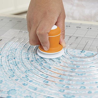 Fiskars Fabric Circle Cutter, Cut Circles in Fabric Without Tracing