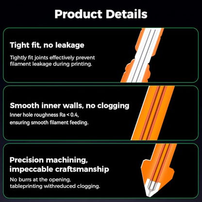 Creality Official Ender 3 V4 Nozzle, 0.4mm 1PCS Unicorn Quick-Swap 3D Printer Nozzle Kit, Copper Alloy and Hardened Steel Nozzle Suitable for Creality Ender 3 V4 3D Printer - style: Nozzle