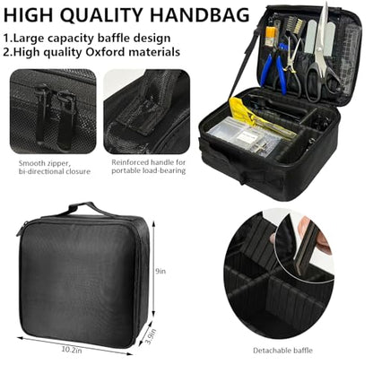 212Pcs 3D Printer Tool Kit with 3D Printer Accessories Bring Tool Box Includes Deburring Ideal for Disassembly Cleaning and Precision Machining Toolboxes - size: L