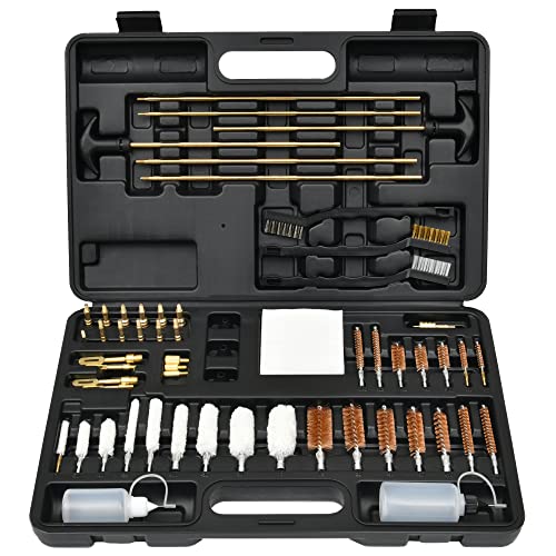 GLORYFIRE Universal Gun Cleaning Kit with Jags and Rods for All Caliber