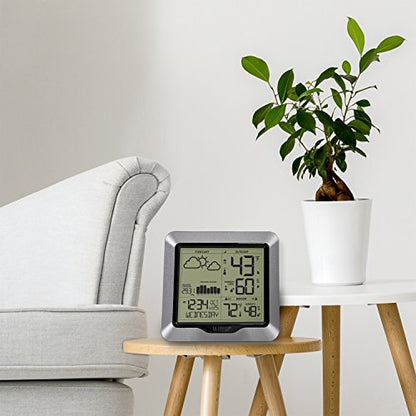 308-1417 Wireless Barometric Pressure Weather Station with WWVB Time, 330ft