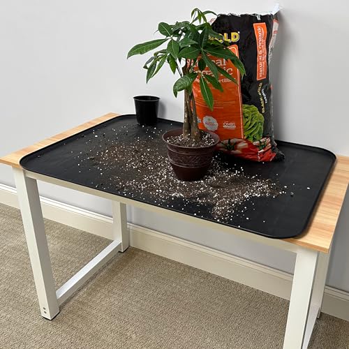 Scepter 37" L x 25" W Heavy Duty Utility Drip Tray, Black, 2-Pack