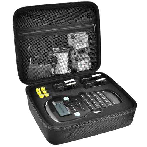PAIYULE Label Maker Case for DYMO LabelManager 160/280, Black - color: black