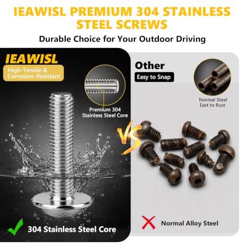 209PCS Motorcycle Fairing Bolt Kit, M5 M6, 304 Stainless Steel