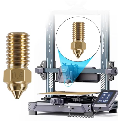 10 PCS 0.4MM Neptune 4/Neptune 4 Pro Brass Nozzle Kit - size: 10 PCS