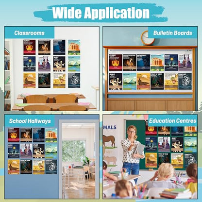 H1vojoxo Classroom Literary Genres Posters - 12PCS Elements of English Language and Literature Posters Literary Elements Poster for Back to School Educational Wall Art Print for Middle High School - style: Literary Elements