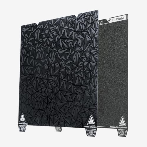 Creality K1 Max Build Plate Kit 315 * 310mm Dual-Sided Printing Platform Board Glossy PEO + Matte PEI Plate Build Surface for K1 Max, Ender 3 Max Neo, Ender 3 S1 Plus 3D Printers - style: K1 Max PEO PEI Plate