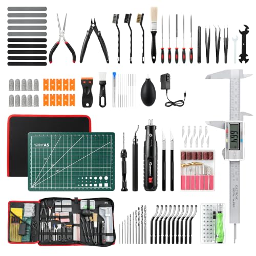 Sakerneo 135Pcs 3D Printer Tool Kit with Storage Bag,3D Printer Accessories