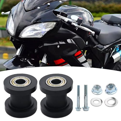 SYOWADA 8mm 10mm Chain Roller Pulley Tensioner Wheel Guide Replacement for Motorcycle Mini Bike ATV 125cc 140cc 160cc XR125 CRF50 SSRC Pit Dirt Bike Parts