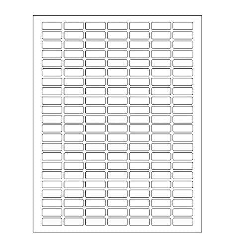 Royal Green Printable Rectangle Labels, 1 x 0.375 Inch - 1108 Pack - color: White, size: 1108