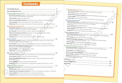 Evan-Moor Skill Sharpeners STEAM Workbook, Grade 4, Science, Technology, Engineering, Art, Math, Hands On Activities, Helping Others, Collaboration, Solve Real World Problems, Puzzles, Homeschool