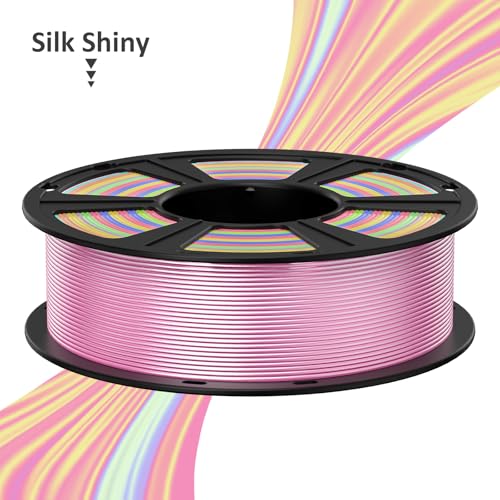 Geeetech Silk PLA Filament 1.75mm, Pearl White Silky PLA 1KG - color: 1kg Silk White