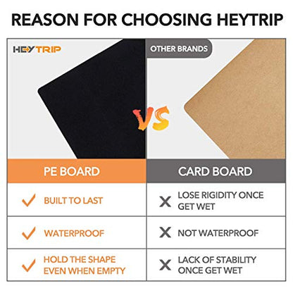 HEYTRIP Large Trunk Organizer with Built-in Leakproof Cooler Bag, Black - color: Black