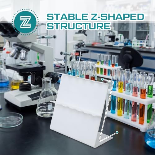 Laboratory Pipette Stand 6 Place Pipettor Holder, Stable Z Shaped - style: Z Shaped, Hold 6 Pipettors