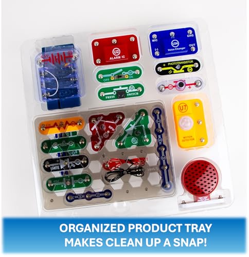 SNAP CIRCUITS Spy Kit STEM Toy, 25+ Activities for Kids Ages 7+