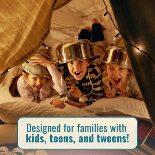 Mini Missions - 40 Scratch-Off Activities for Kids and Parents, Fun Family Game Night, Indoor Activities, Screen-Free Family Games, Birthday Present, Family Bonding Activities