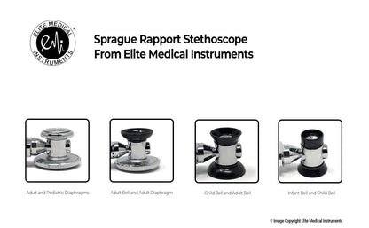 EMI Professional Deluxe Aneroid Sphygmomanometer and Sprague Rappaport Stethoscope Set Kit #330 (Pink) - color: Pink